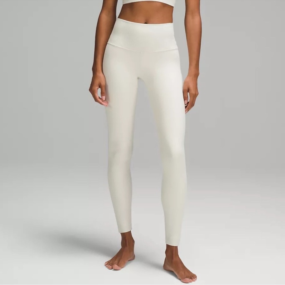 Lululemon Align HR Rib 28” *Shine